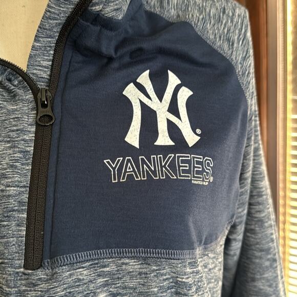 Fanatics | New York Yankees Blue Pullover Size M - Picture 2 of 10